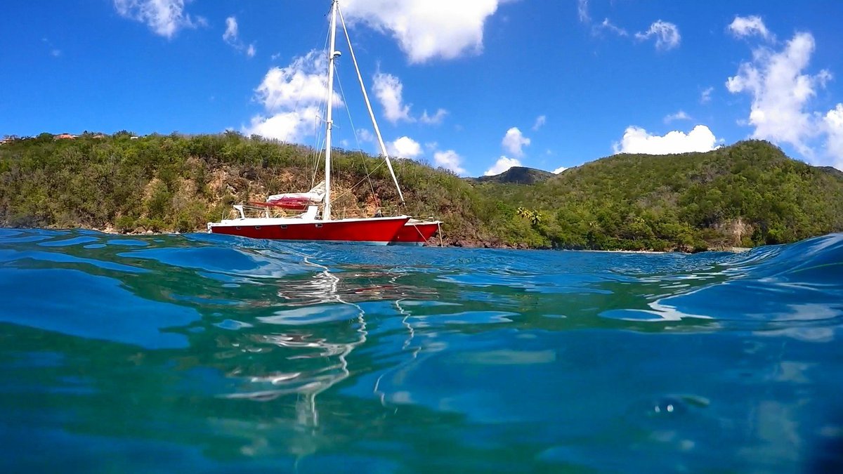 course catamaran guadeloupe