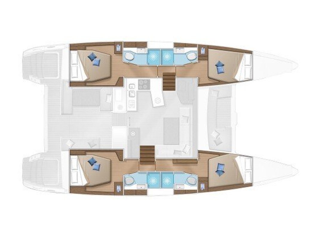 Lagoon 450  Flybridge